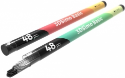 3DSimo Basic Filament PCL2 (biela, šedá, čierna)