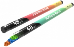 3DSimo Basic Filament PCL3 (zelená, modrá, hnedá)