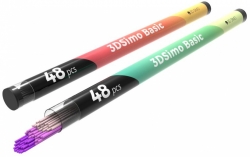 3DSimo Basic Filament PCL4 (ružová, fialová, skin)