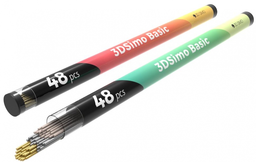 3DSimo Basic Filament PCL5 (zlatá, strieborná, natur)