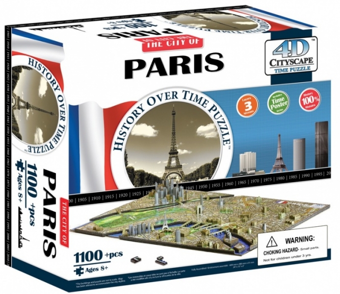 4DCity Puzzle - Paríž